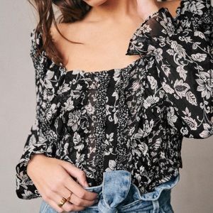 Sezane Jihane blouse size 36